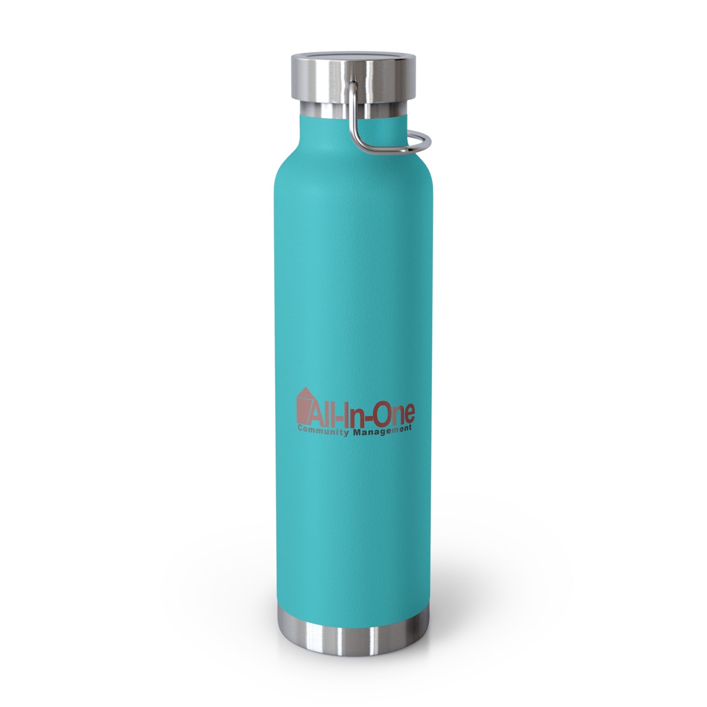 22oz Copper Vacuum Tumbler - All-In-One both sides - Stainless Water Bottle, Keeps Drinks Hot & Cold