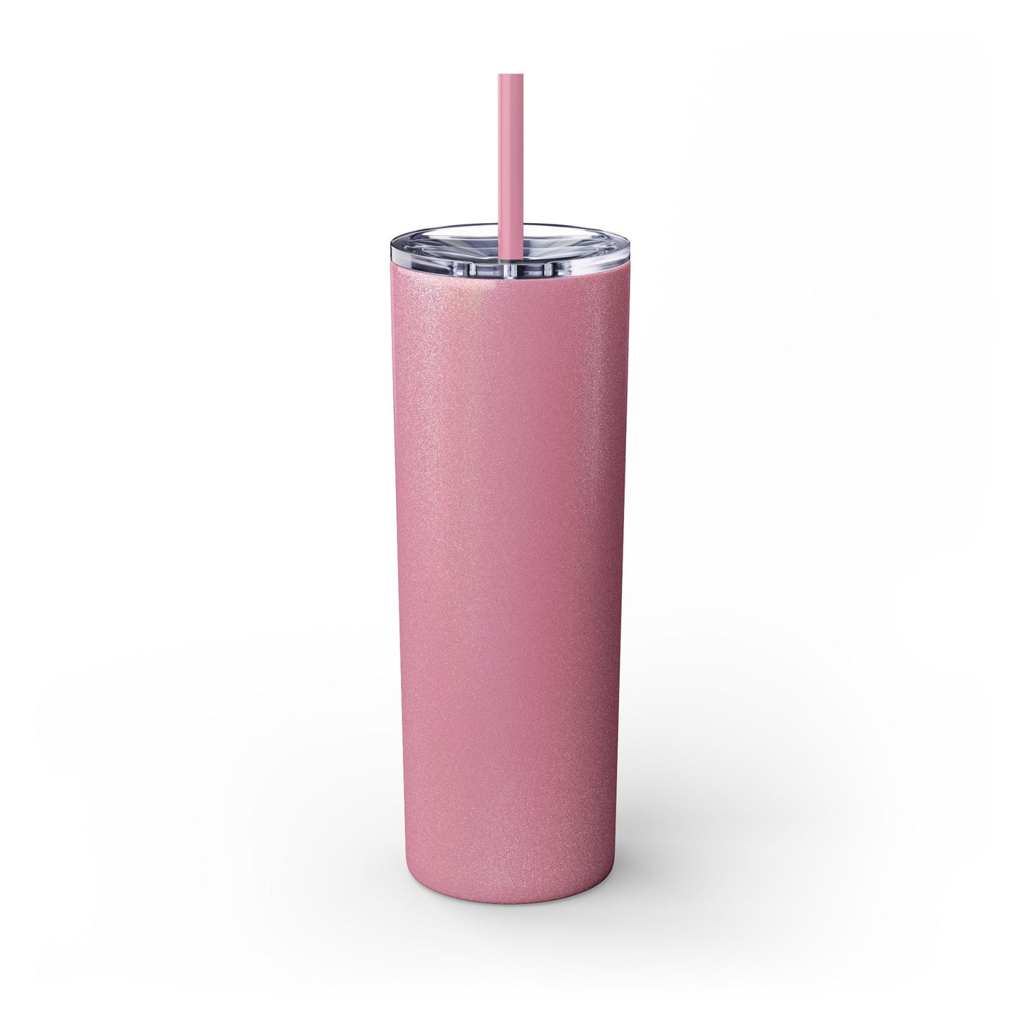 Skinny 20oz Tumbler with Straw — All-In-One Community Management Logo One sided