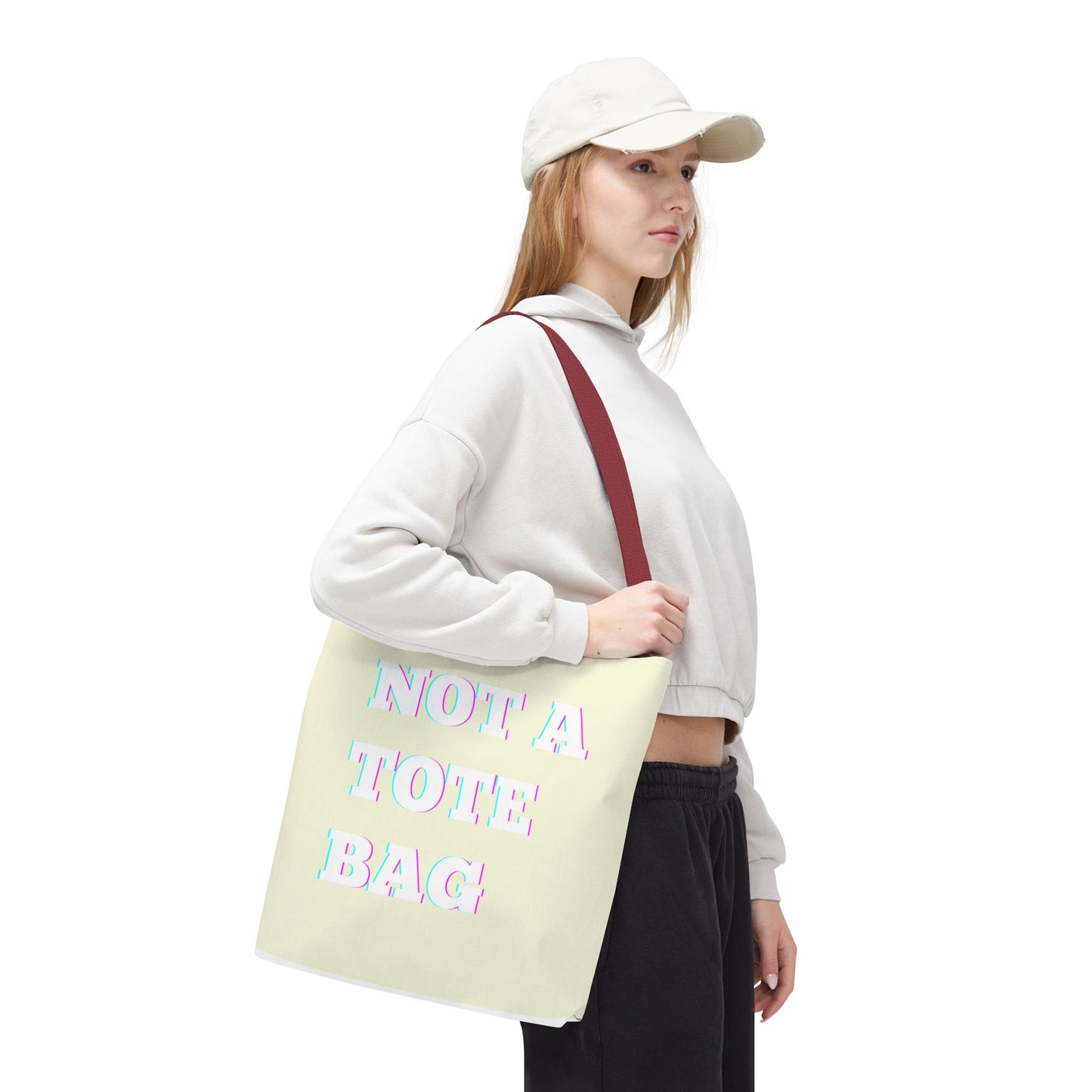 Not a Tote Bag, Stylish Grocery Bag, Not A Tote Bag, Gift for Friends, Everyday Carryall, Fun Beach Bag