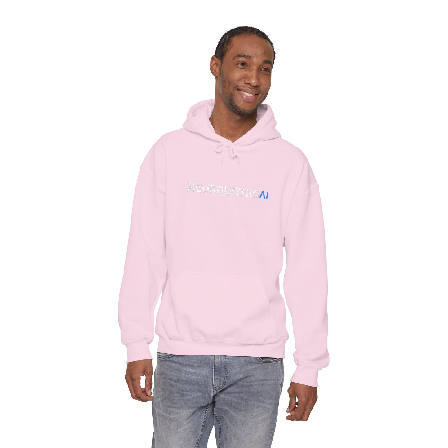 NeurolyticAI Hoodie — Minimal Neural Science Logo Pullover