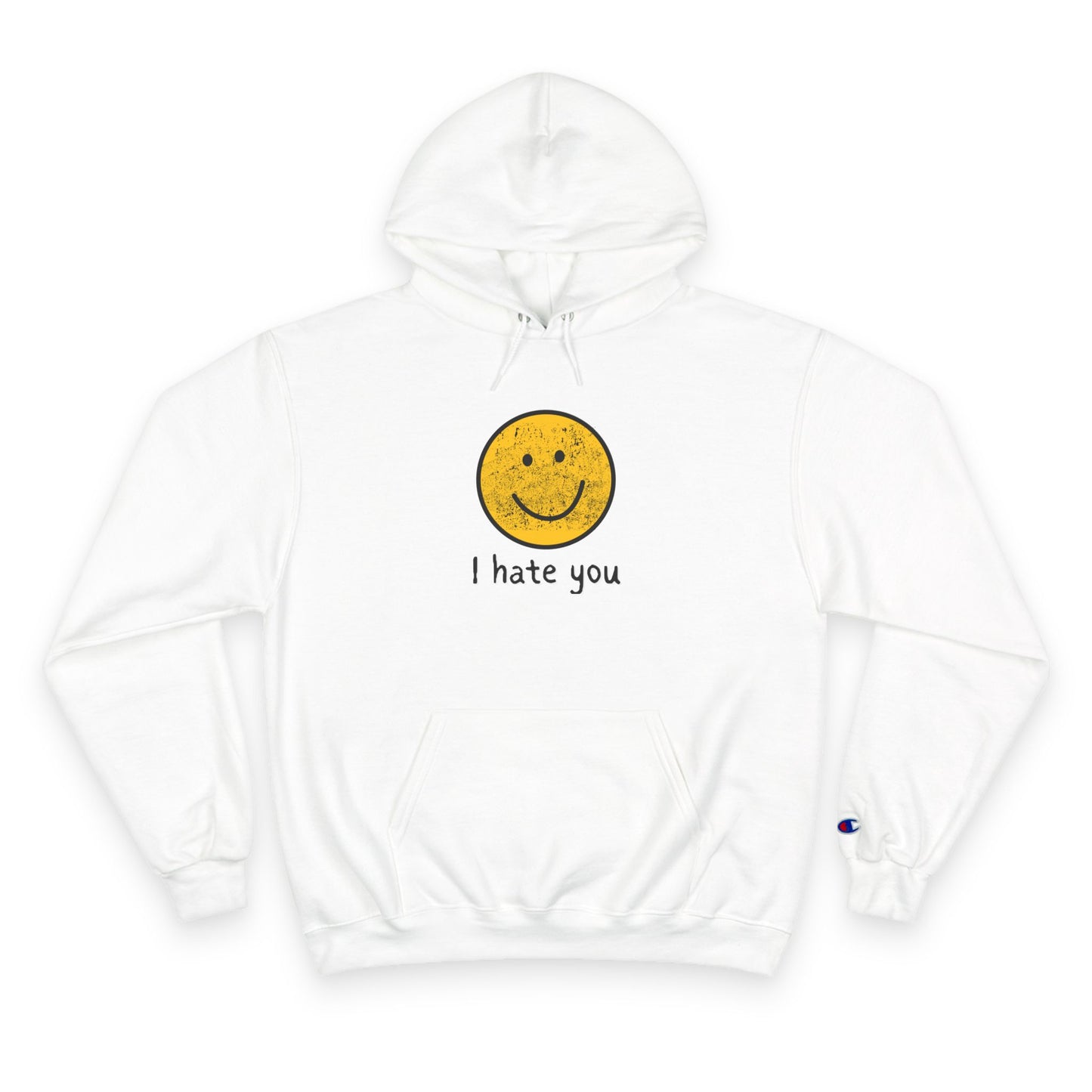 Harry Styles - SNL - I Hate You Smiley Hoodie - Champion Brand
