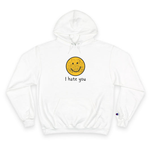Harry Styles - SNL - I Hate You Smiley Hoodie - Champion Brand