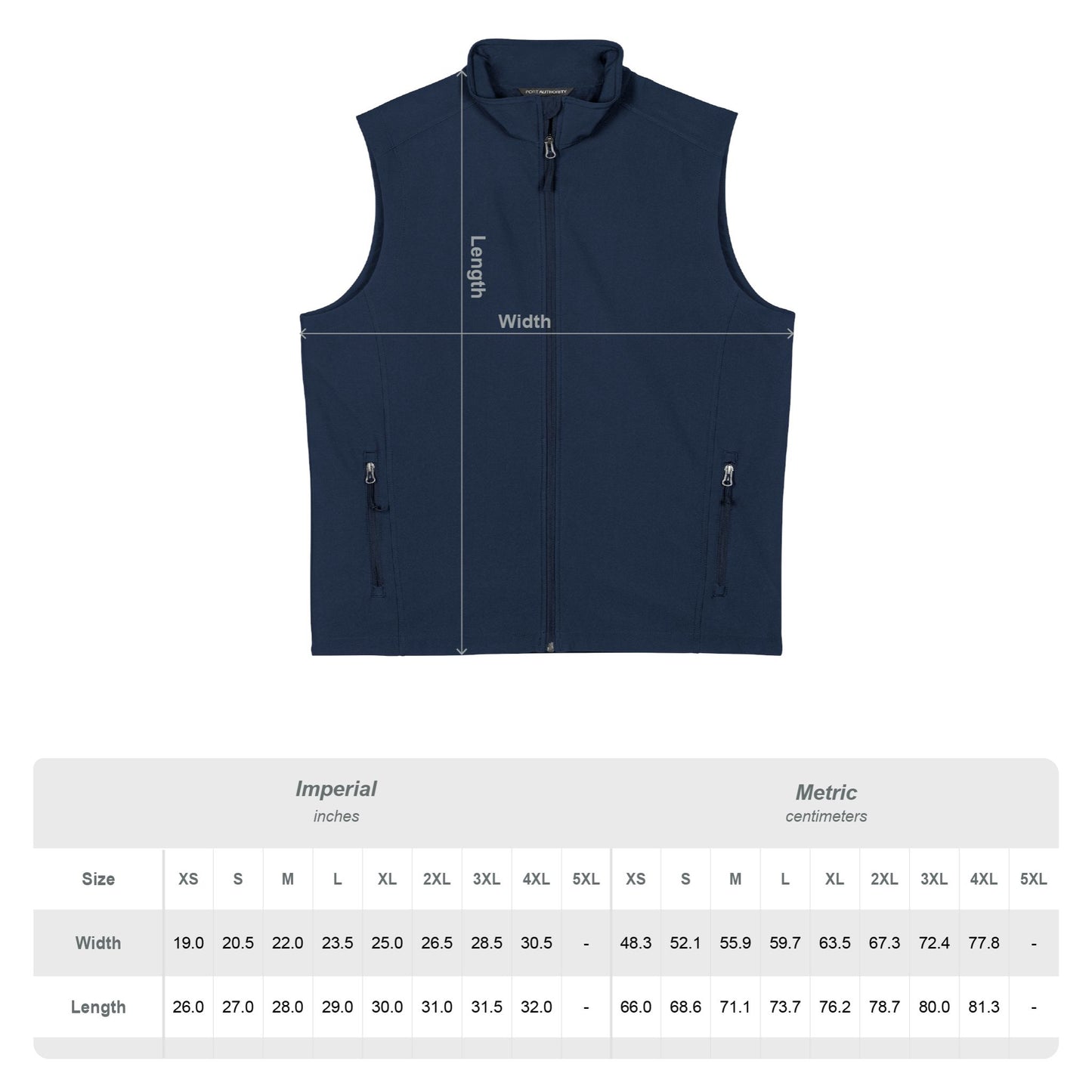 NeurolythicAI Men's Soft Shell Vest - Lightweight Windproof Zip Front