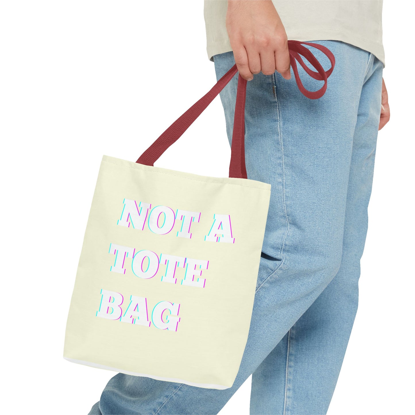 Not a Tote Bag, Stylish Grocery Bag, Not A Tote Bag, Gift for Friends, Everyday Carryall, Fun Beach Bag