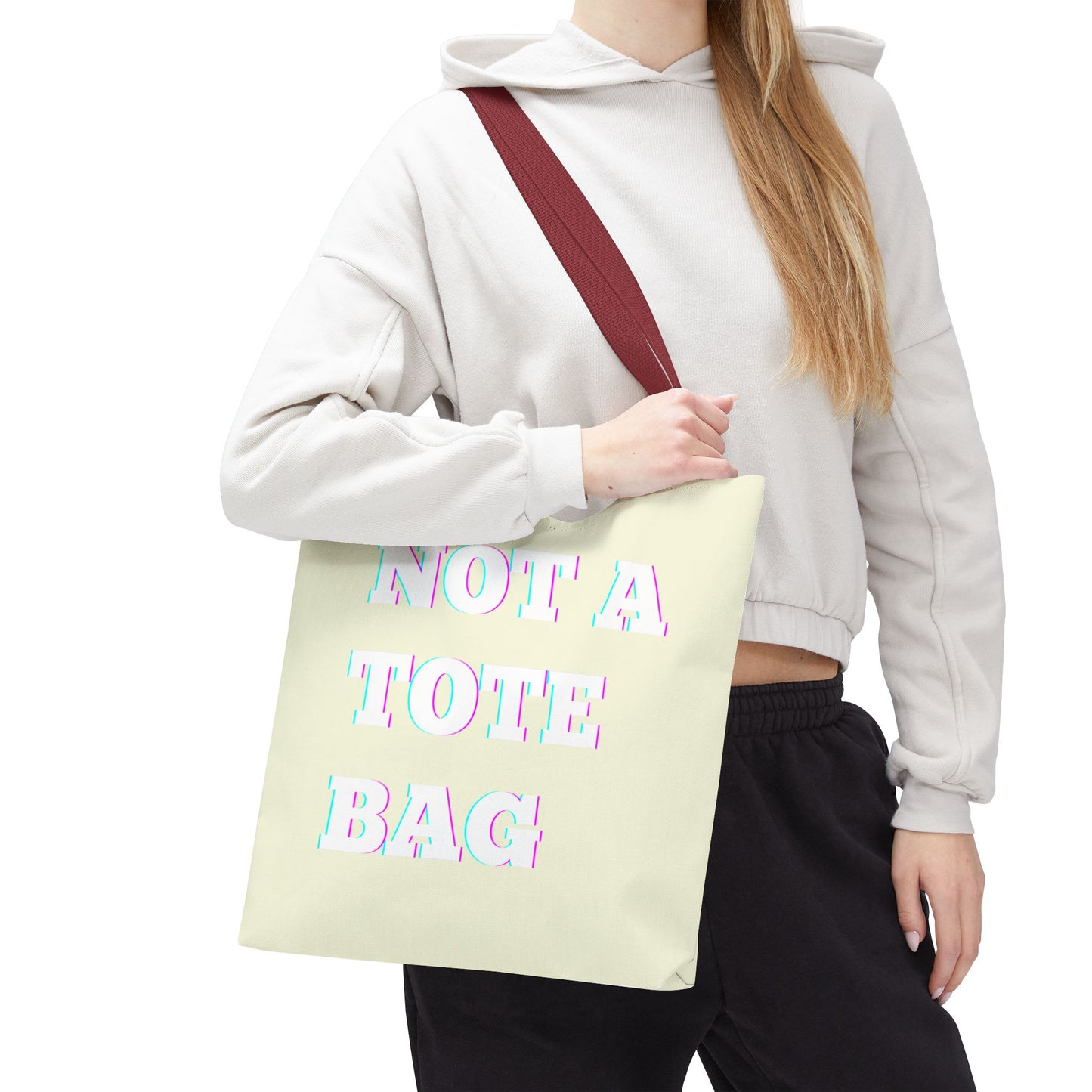 Not a Tote Bag, Stylish Grocery Bag, Not A Tote Bag, Gift for Friends, Everyday Carryall, Fun Beach Bag