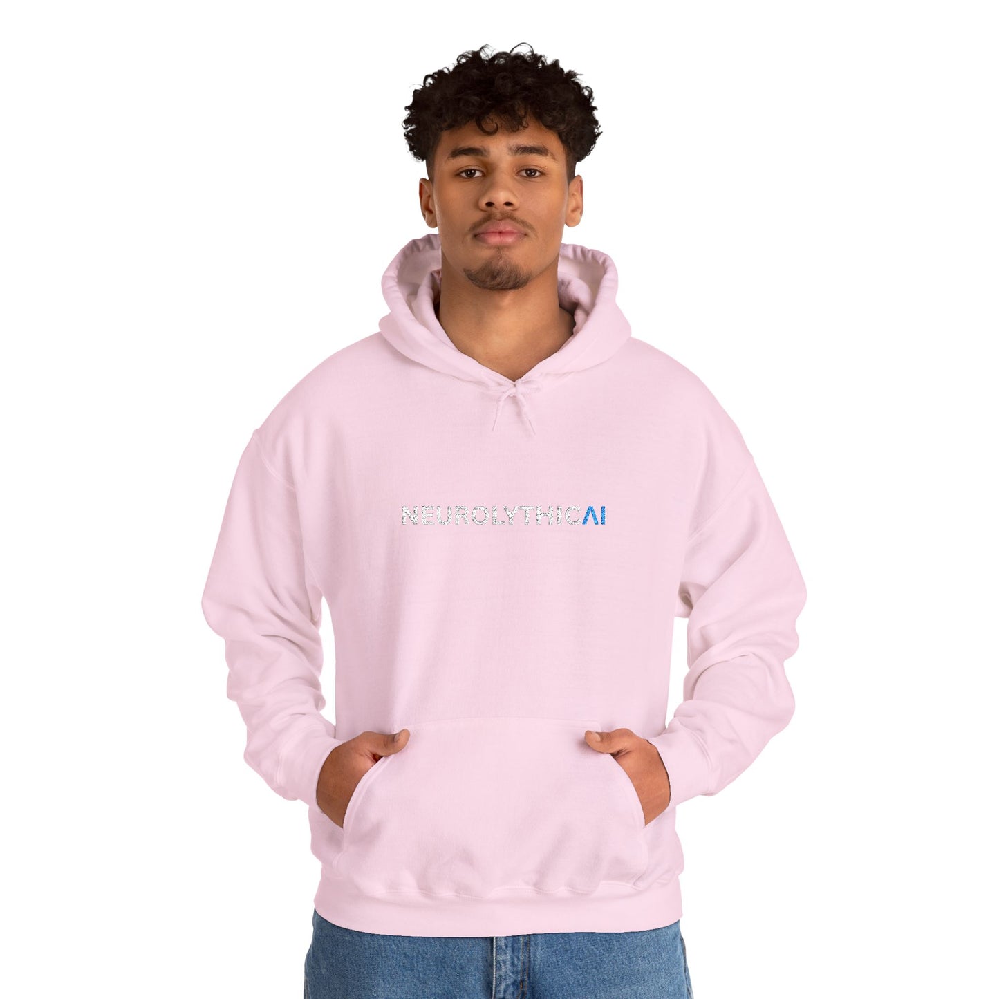 NeurolyticAI Hoodie — Minimal Neural Science Logo Pullover