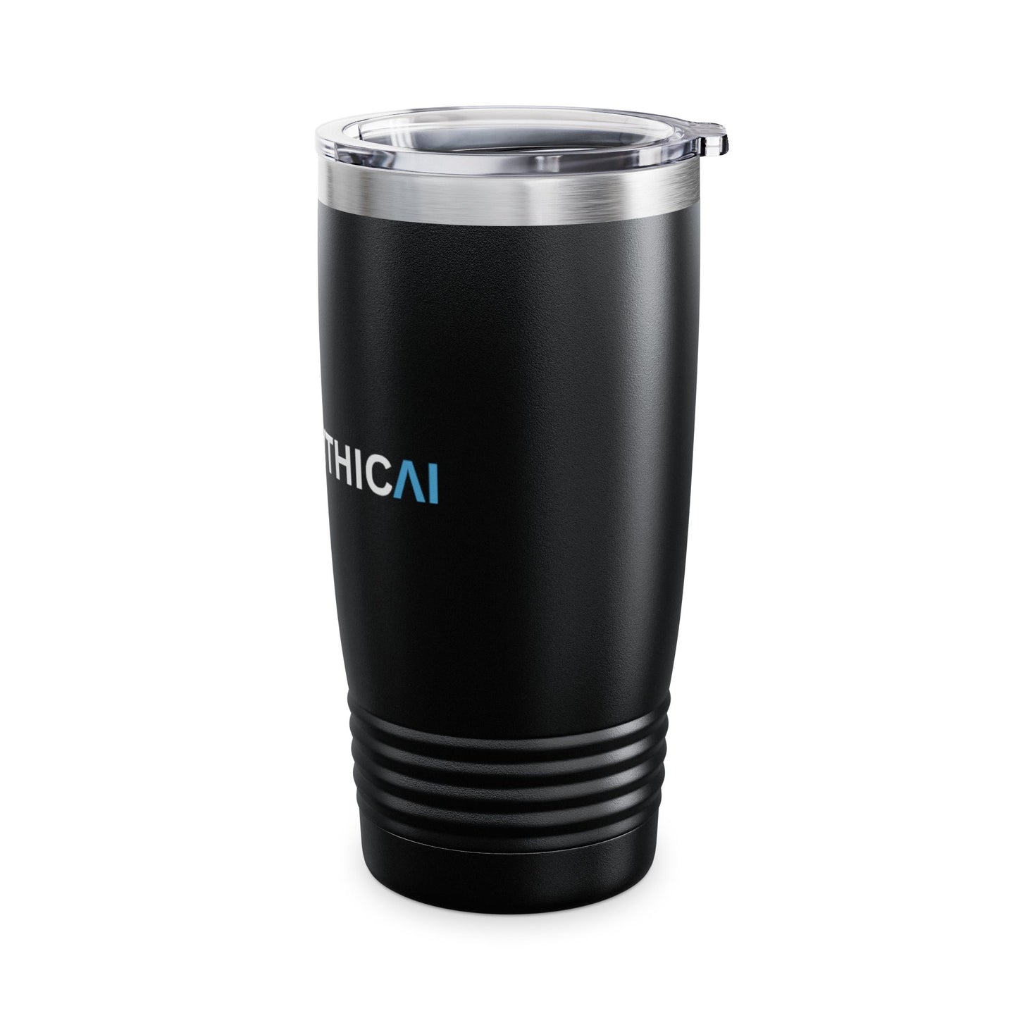 NeurolythicAI 20oz Insulated Tumbler – Black Stainless Travel Cup
