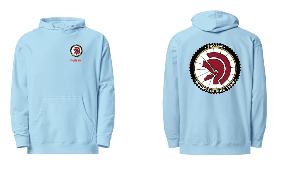 Trojan MTB - Customized Unisex Midweight Hoodie | Independent Trading Co. SS4500