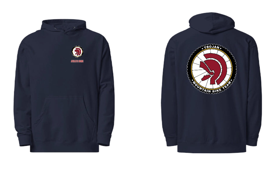 Trojan MTB - Customized Unisex Midweight Hoodie | Independent Trading Co. SS4500