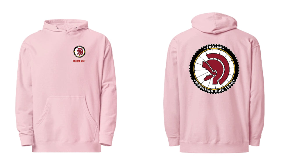 Trojan MTB - Customized Unisex Midweight Hoodie | Independent Trading Co. SS4500