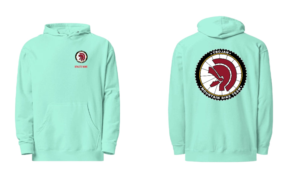 Trojan MTB - Customized Unisex Midweight Hoodie | Independent Trading Co. SS4500