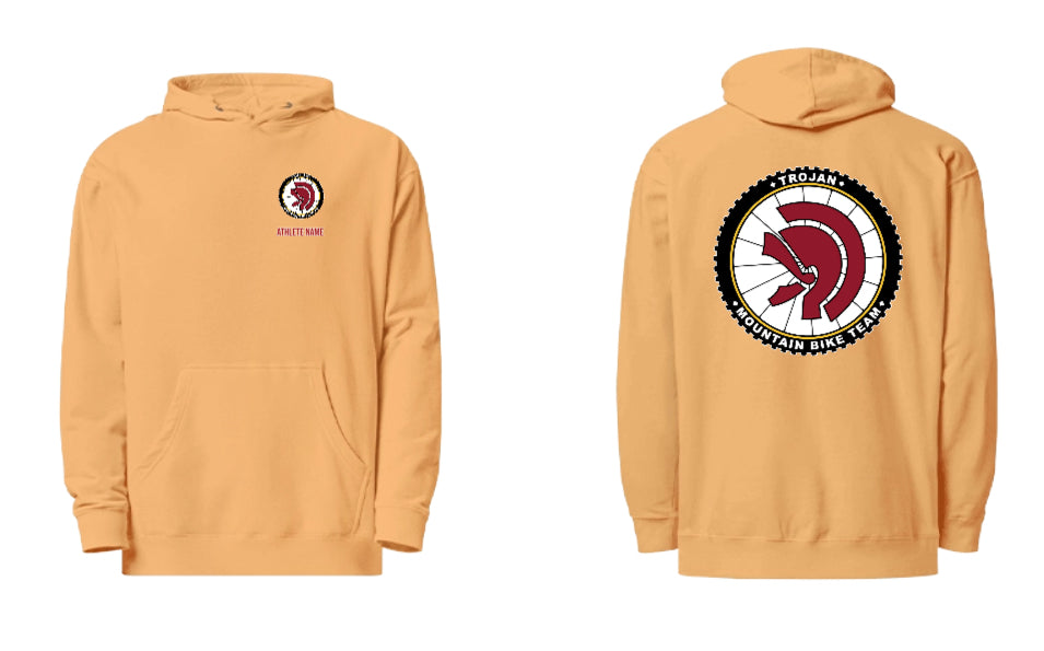 Trojan MTB - Customized Unisex Midweight Hoodie | Independent Trading Co. SS4500