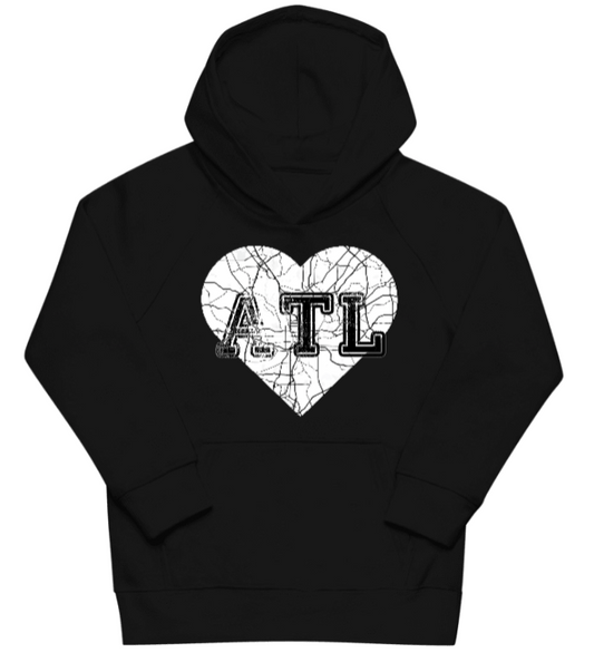 Map your Heart - Wear your Story | Vegan - Eco Kids Hoodie