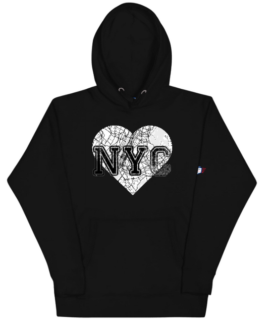 Map Your Heart – Wear Your Story | Premium Adult Hoodie