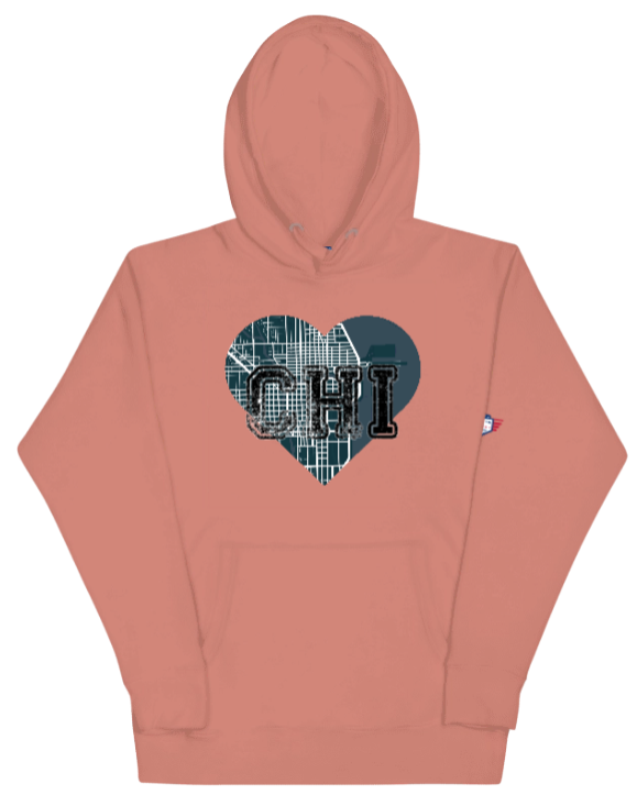 Map Your Heart – Wear Your Story | Premium Adult Hoodie