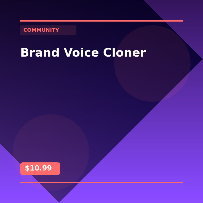 Brand Voice Cloner - Community AI Agent