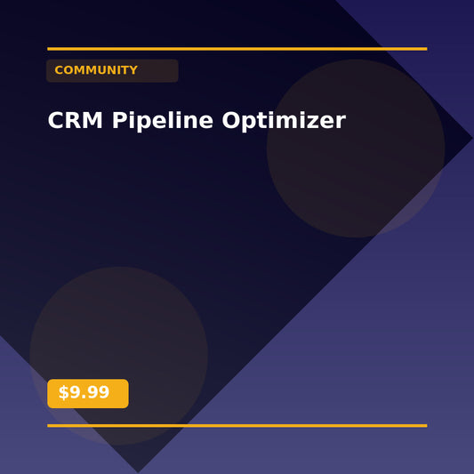 CRM Pipeline Optimizer - Community AI Agent