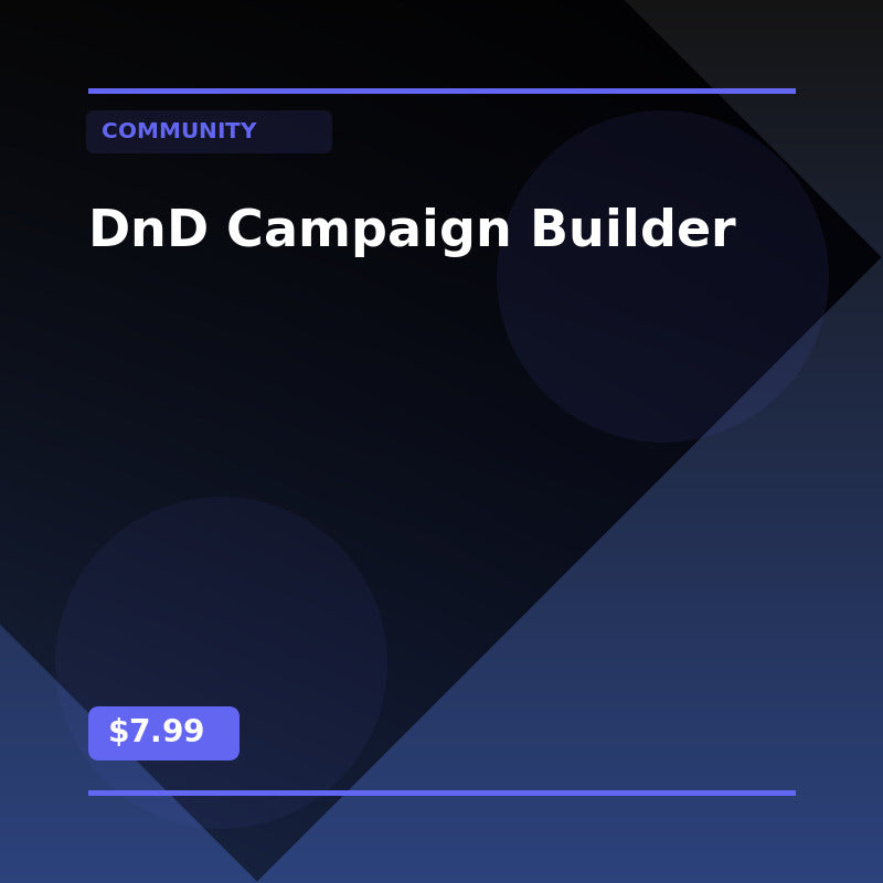 DnD Campaign Builder - Community AI Agent