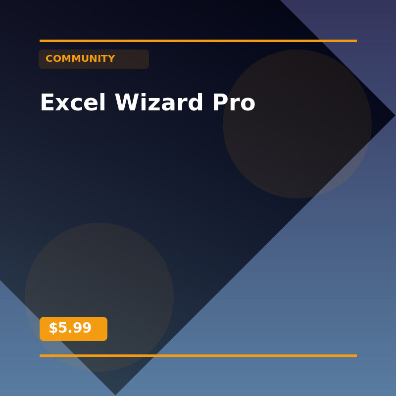 Excel Wizard Pro - Community AI Agent