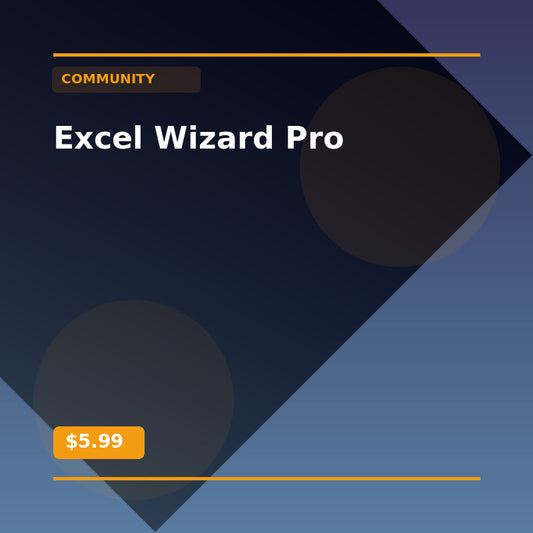 Excel Wizard Pro - Community AI Agent