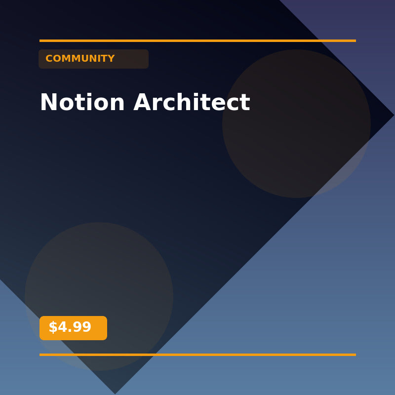 Notion Architect - Community AI Agent