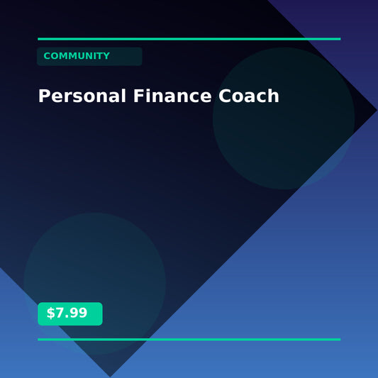 Personal Finance Coach - Community AI Agent