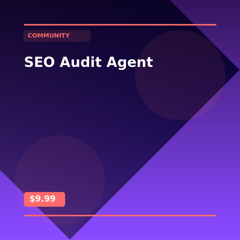 SEO Audit Agent - Community AI Agent