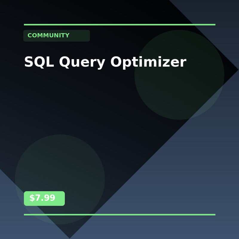 SQL Query Optimizer - Community AI Agent