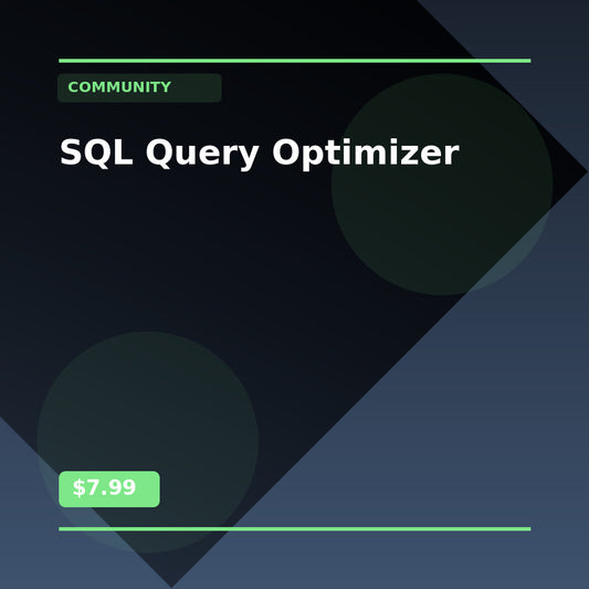 SQL Query Optimizer - Community AI Agent